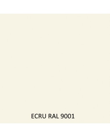 "UNI PORTHOLE METAL" Ecru Internal doors. Rebated