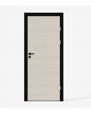 "NOVA 10" White elm, Internal doors. Rebated