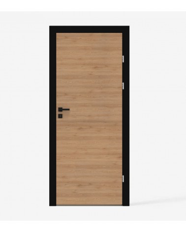 "NOVA 10" Natural elm, Internal doors. Rebated