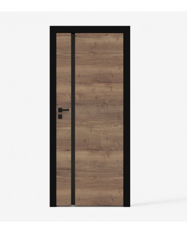 "VETRO E" Tabac oak halifax, Internal doors