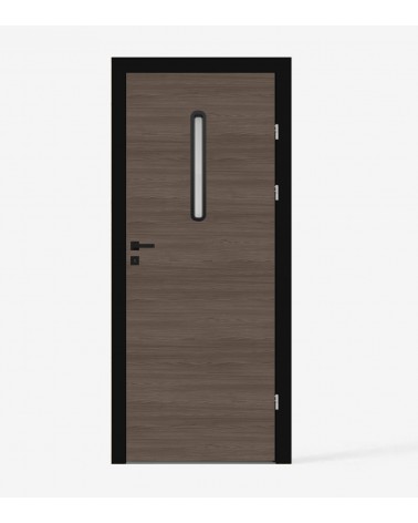 "NOVA 40" Dark elm, Internal doors. Rebated