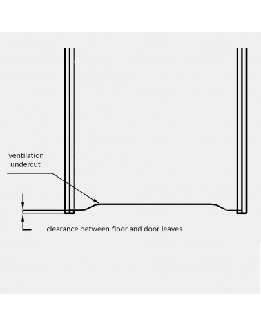 "VETRO E" Latte Innentüren