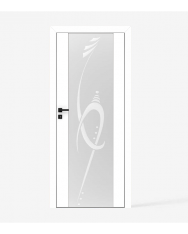 "VETRO A2" Internal doors. Non-rebated