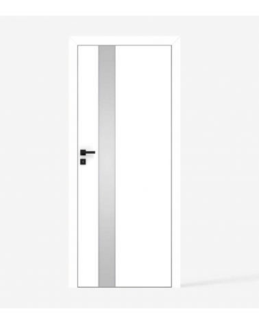 "VETRO D1" Internal doors. Non-rebated