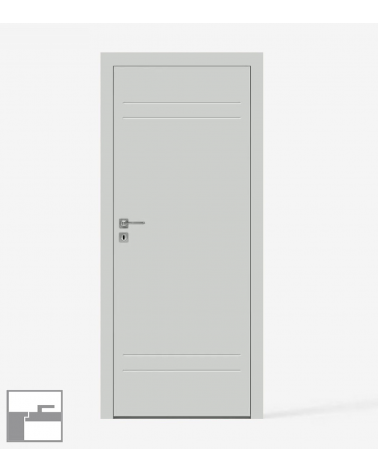 "BINITO 60" Internal doors. Inverted-rebate