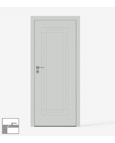 "BINITO 90" Internal doors. Inverted-rebate