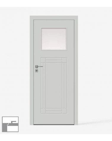 "BINITO 100" Internal doors. Inverted-rebate