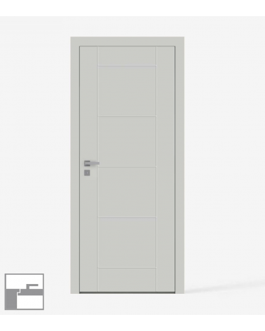 "FARGO 10" Internal doors. Inverted-rebate