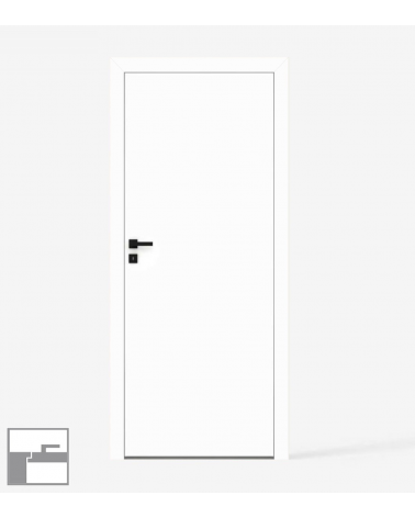 "UNI 10" Internal doors. Inverted-rebate