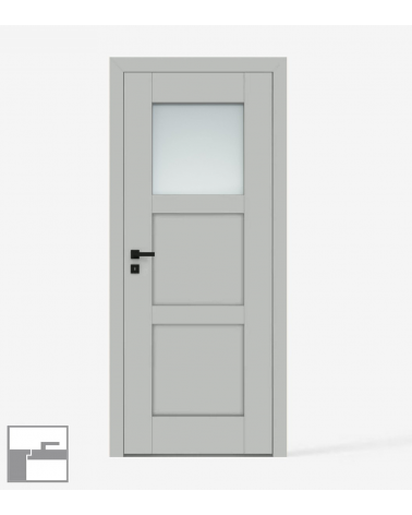 "ESTRA 2" Internal doors. Inverted-rebate