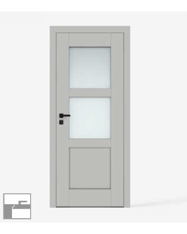 "ESTRA 3" Internal doors. Inverted-rebate