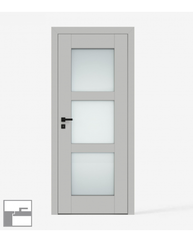 "ESTRA 4" Internal doors. Inverted-rebate