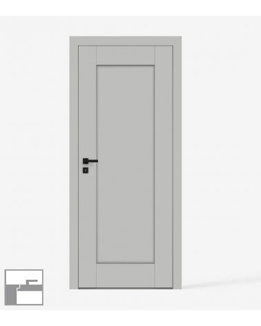 "ESTRA 5" Internal doors. Inverted-rebate