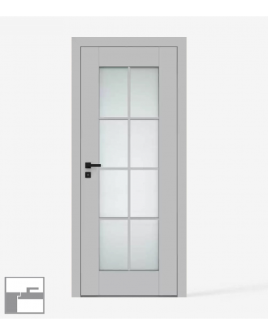 "ESTRA 13" Internal doors. Inverted-rebate