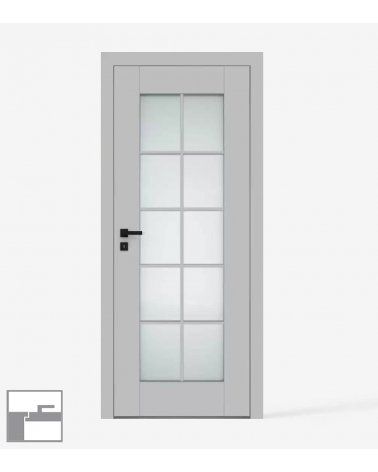 "ESTRA 14" Internal doors. Inverted-rebate