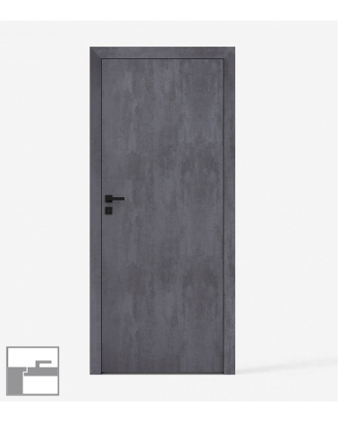 "NOVA 10" Internal doors. Inverted-rebate