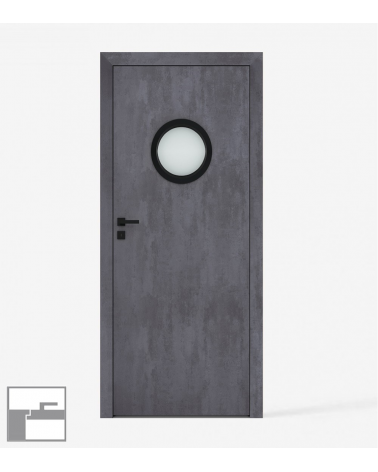 "NOVA 20" Internal doors. Inverted-rebate