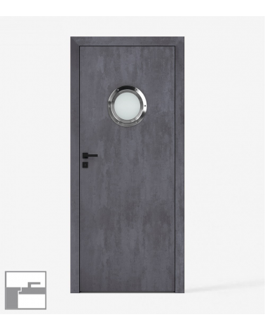 "NOVA 30" Internal doors. Inverted-rebate