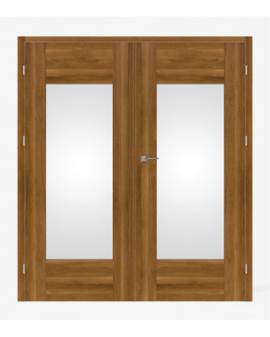 "AURI 4" Interior Double Doors. Rebated