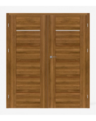 "AURI 6" Interior Double Doors. Rebated