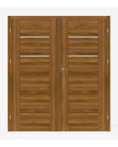 "AURI 8" Interior Double Doors. Rebated