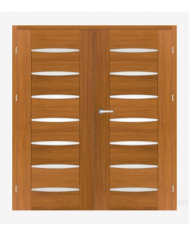 "ENA 0" Interior Double Doors. Rebated