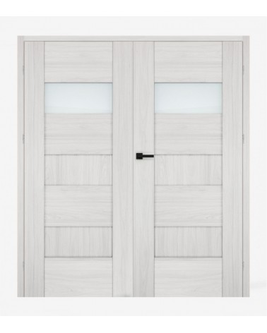 "SOLTE 2" Interior Double Doors. Rebated