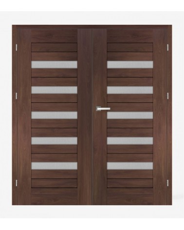 "FOSCA 0" Interior Double Doors. Rebated