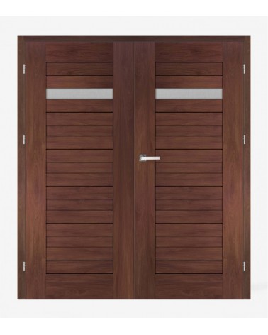 "FOSCA 5" Interior Double Doors. Rebated