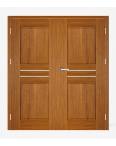 "PIANO 1" Interior Double Doors. Rebated