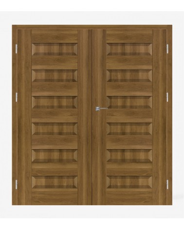 "SCALA B" Interior Double Doors. Rebated