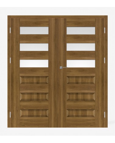 "SCALA B3" Interior Double Doors. Rebated