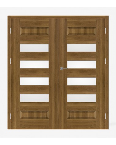 "SCALA B7" Interior Double Doors. Rebated