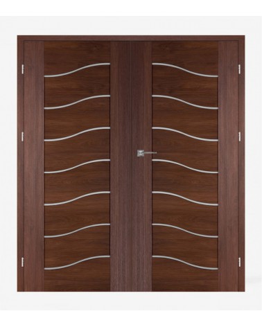 "TRIESTA 0" Interior Double Doors. Rebated