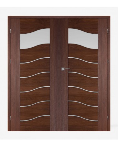 "TRIESTA 1" Interior Double Doors. Rebated