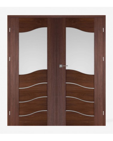 "TRIESTA 2" Interior Double Doors. Rebated