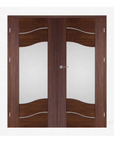 "TRIESTA 3" Interior Double Doors. Rebated