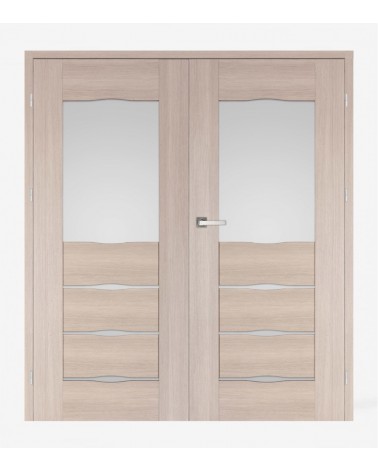 "VERANO 2" Interior Double Doors. Rebated