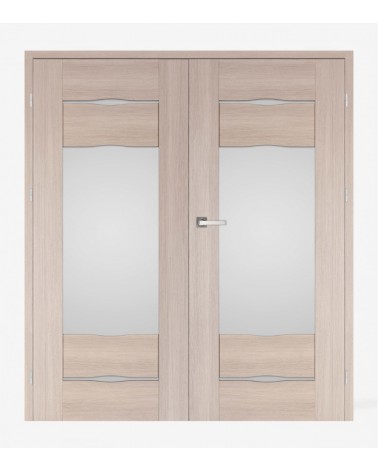 "VERANO 5" Interior Double Doors. Rebated