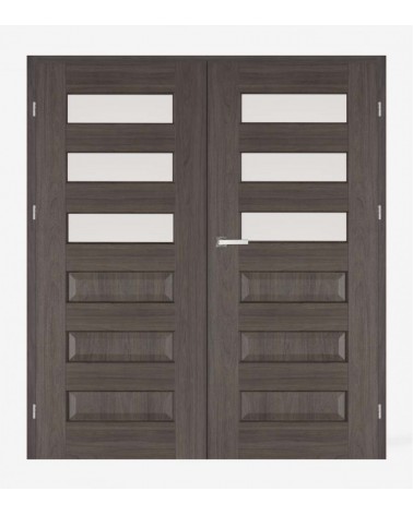 "ELSA B3" Interior Double Doors. Rebated