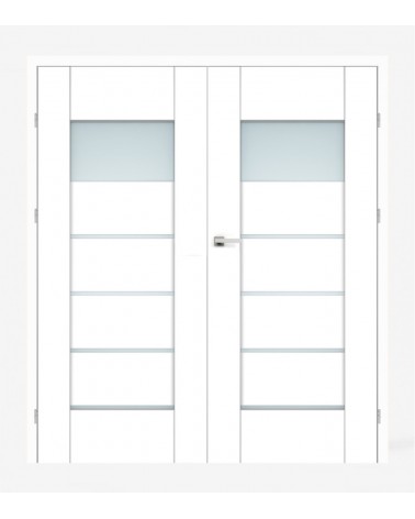 "VERSO 1" Interior Double Doors. Rebated