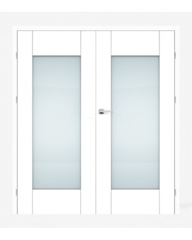 "VERSO 3" Interior Double Doors. Rebated