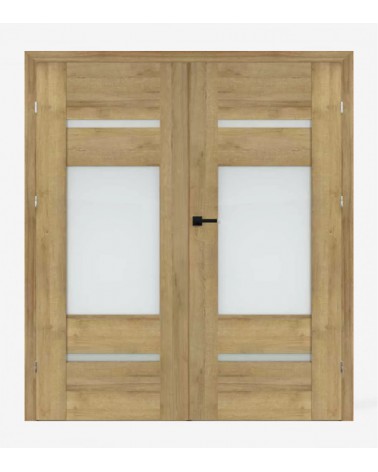 "VICO 4" Interior Double Doors. Rebated