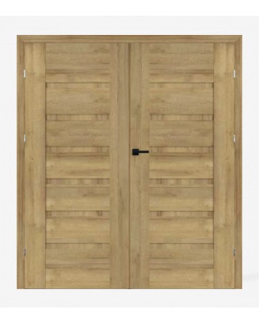 "VICO 6" Interior Double Doors. Rebated