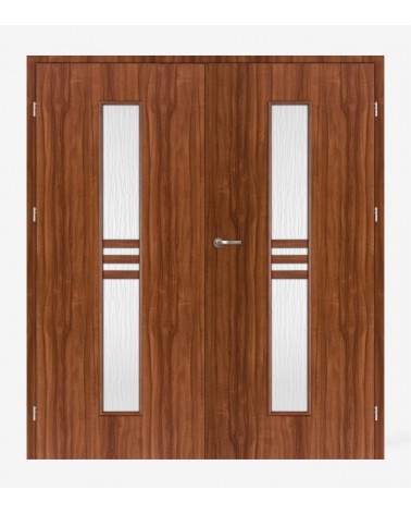 "ARTE 40" Interior Double Doors. Rebated