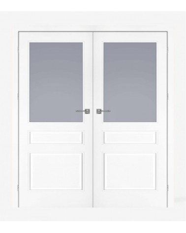 "CARLA 40" Interior Double Doors. Rebated