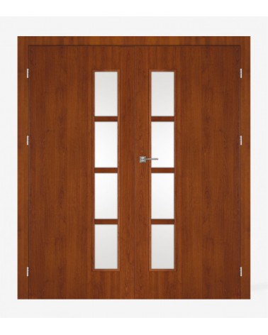 "DECO 30" Interior Double Doors. Rebated