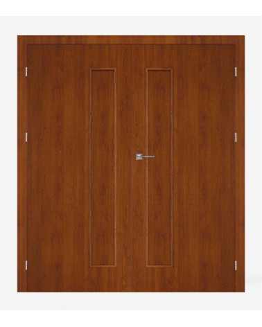 "DECO 40" Interior Double Doors. Rebated