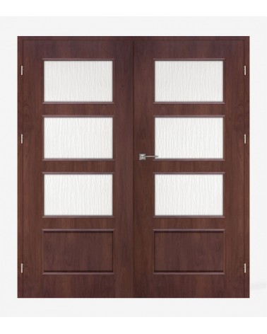 "MODERN 40" Interior Double Doors. Rebated