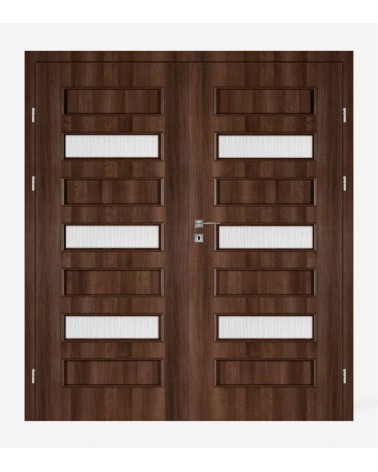 "PLUS 60" Interior Double Doors. Rebated